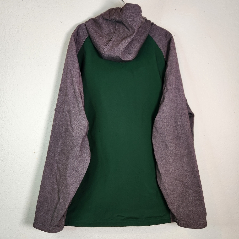 Adams State Holloway Men's Green and Gray Athletic Jacket, Size XL - Picture 2 of 9